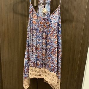 Multi-colored tank top